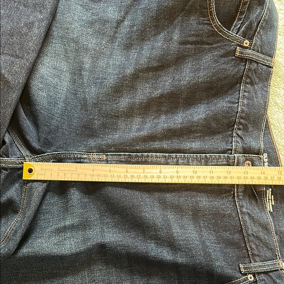 Old Navy High-Rise Button-Fly Slouchy Straight Cropped Jeans NWT 26 plus - Picture 6 of 12